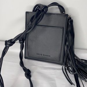 Black handbag shoulder bag tote bag New Melie Bianco shoulder bag new